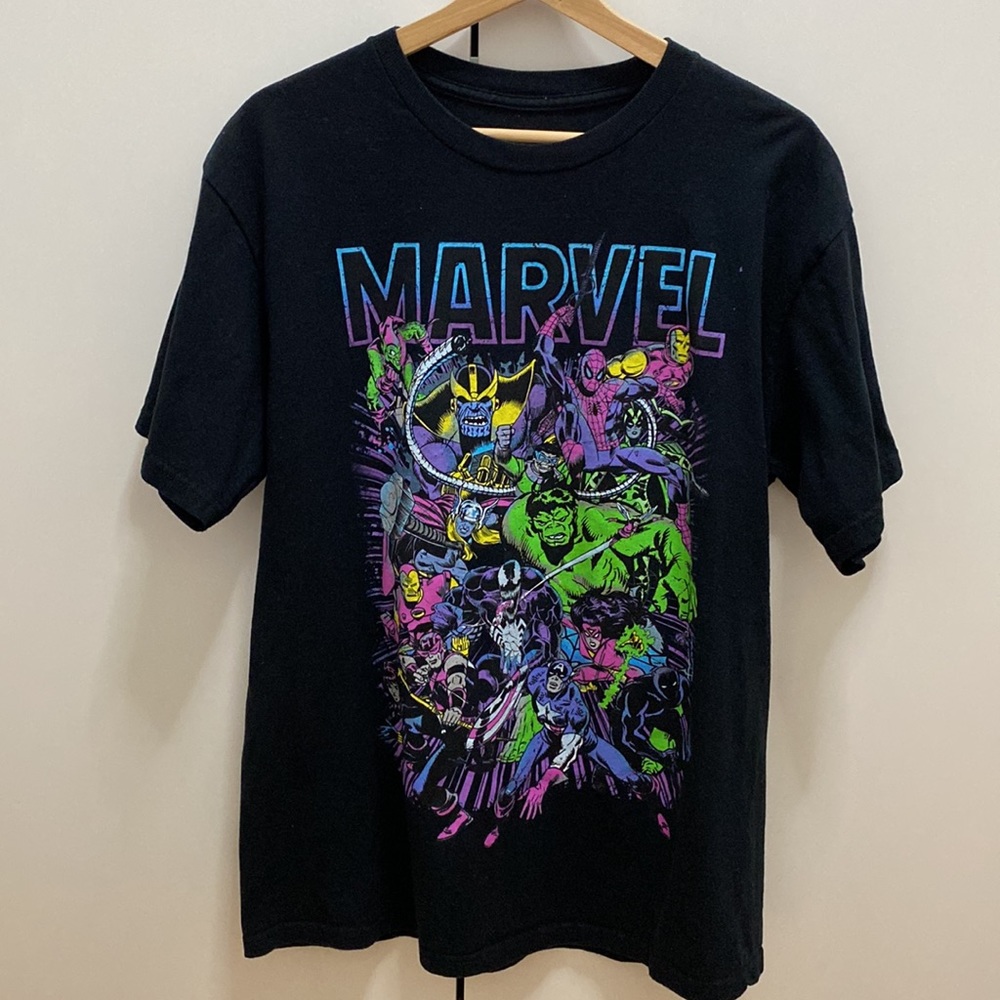 Oversized marvel t shirt
